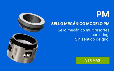 Sello mecánico PM para aplicaciones diversas, garantizando un sellado eficaz y sin problemas.